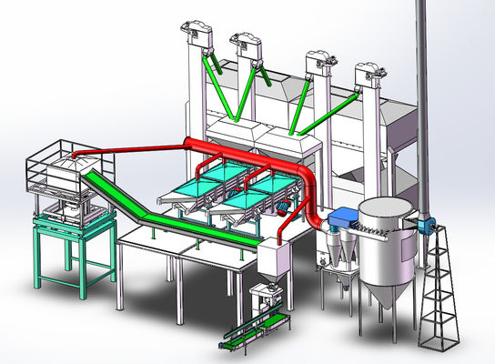 Einfache Wartung Aktivkohlenstoffanlage Ausrüstung mit Spannung 220V 380V geeignet für industrielle Abwasser- und Luftentsorgung
