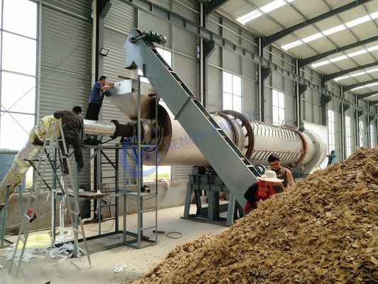 PLC-gesteuerte Rotationsofen mit aktiviertem Kohlenstoff 380v Eingangswärme