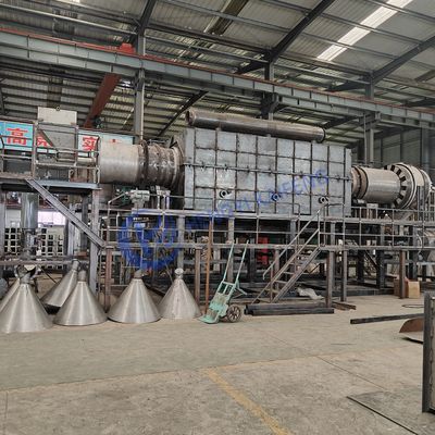 500°C-600°C Kohlenstoffherstellung Ofen Voll automatische Kohlenstoffherstellungsanlage für Kokosnussschalen Holz und Haselnussschalen