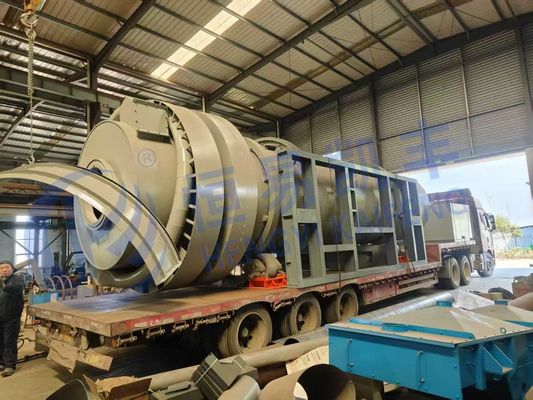 Vor-Ort-Installation Kohlenstoffaktivierungs-Ofen mit 304 Edelstahl und Temperaturanpassung 900-1000C